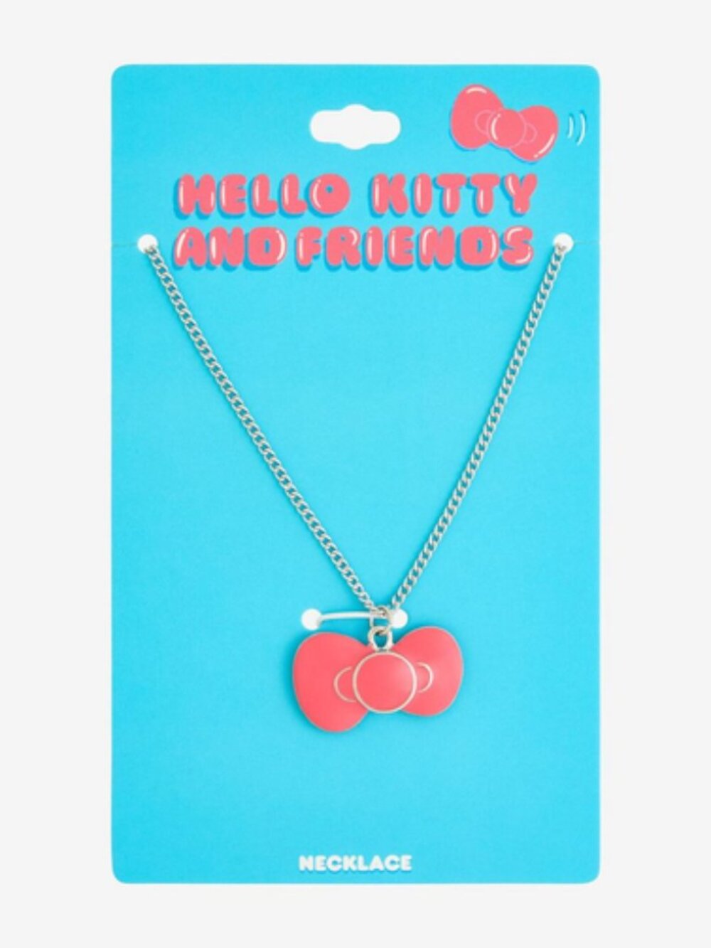 NEW Hello Kitty Puff Bubble Bow Necklace